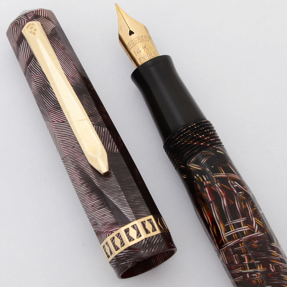 Wahl Doric Junior Fountain Pen (1st Gen.-1930s) - Amethyst Shell